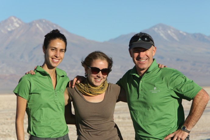 Stephanie, Hallie, and Dugald:  Our Fearless Leaders 