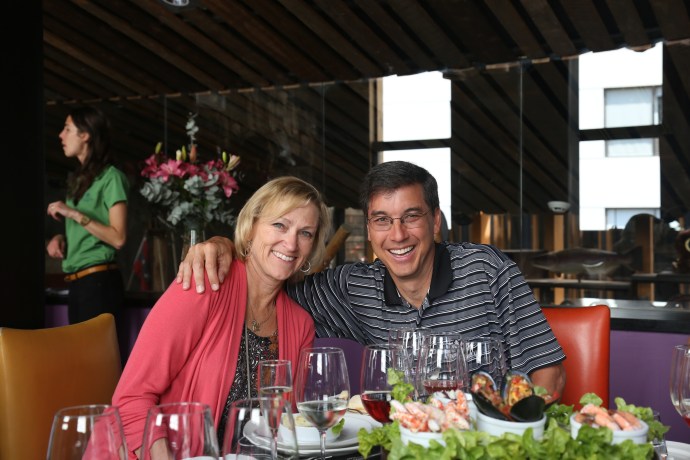 Our last meal with the group